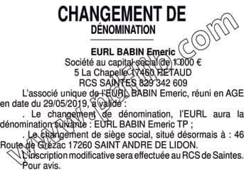 Contenu publication