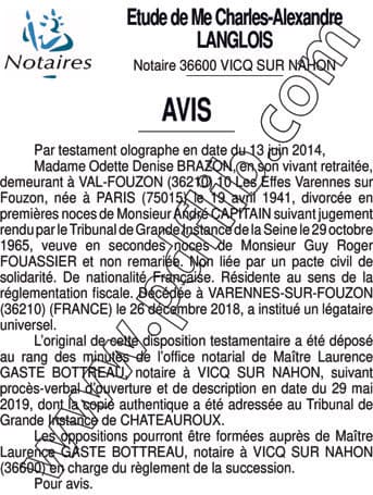 Contenu publication