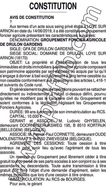 Contenu publication