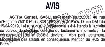 Contenu publication
