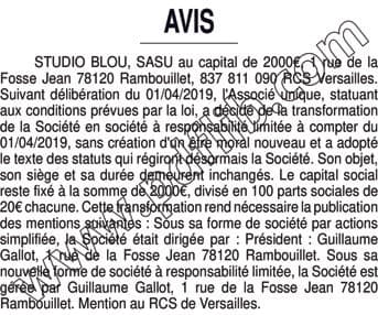 Contenu publication