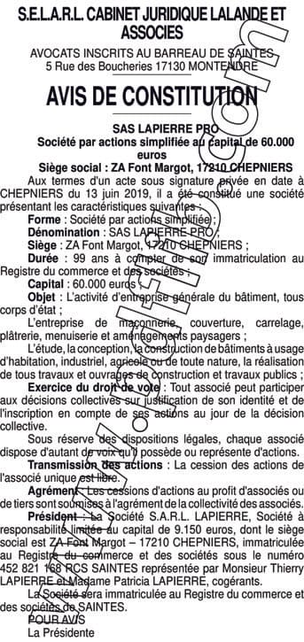 Contenu publication