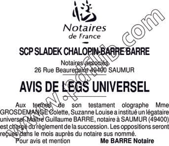 Contenu publication