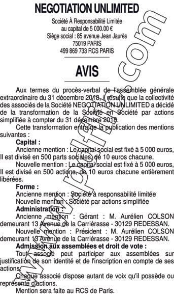 Contenu publication