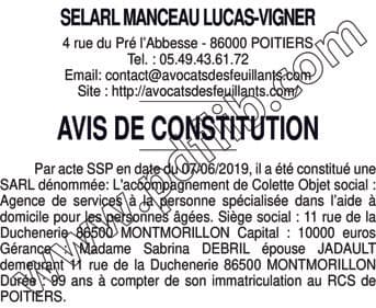Contenu publication