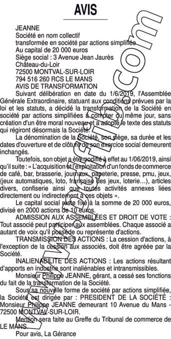 Contenu publication