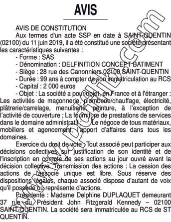 Contenu publication