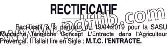 Contenu publication