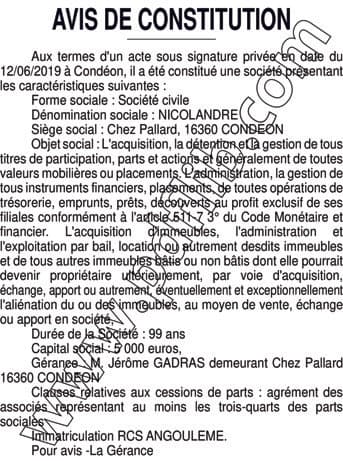 Contenu publication