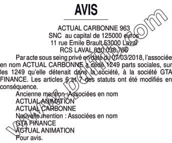 Contenu publication