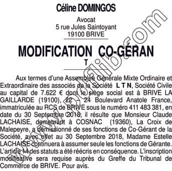 Contenu publication