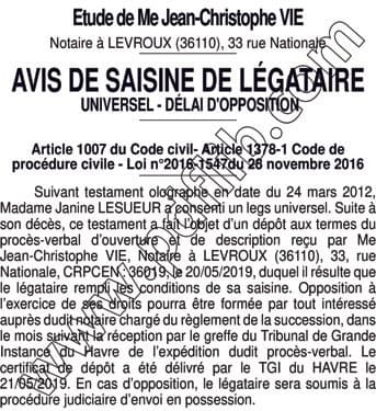 Contenu publication