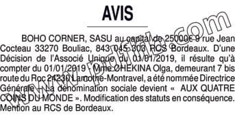 Contenu publication