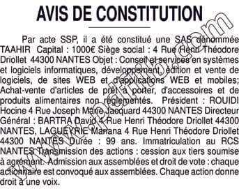 Contenu publication