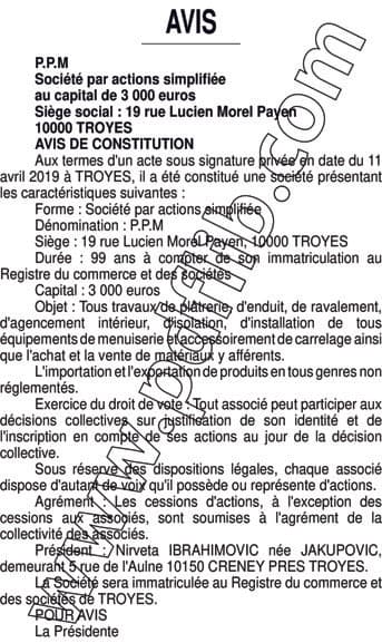 Contenu publication