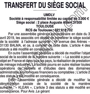 Contenu publication