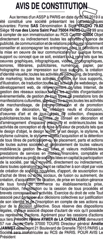 Contenu publication