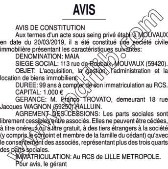 Contenu publication