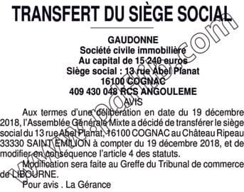 Contenu publication