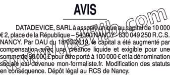 Contenu publication