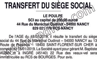 Contenu publication