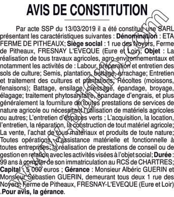 Contenu publication