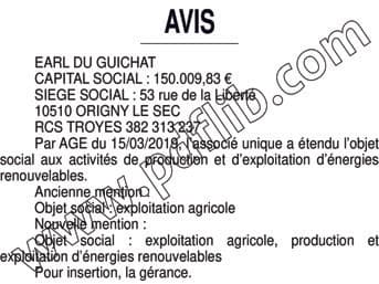 Contenu publication