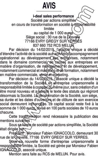 Contenu publication