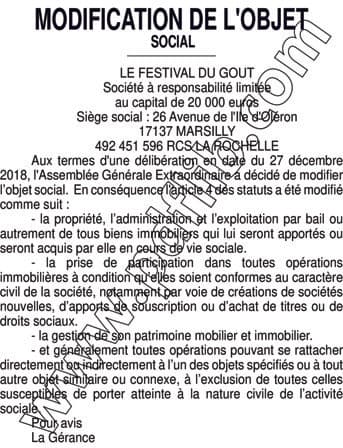Contenu publication