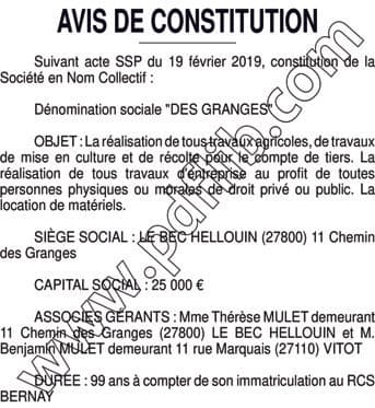 Contenu publication
