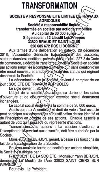Contenu publication