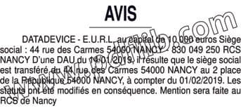 Contenu publication