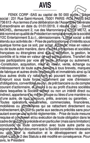 Contenu publication