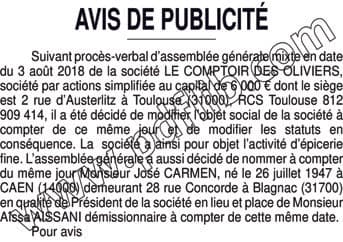 Contenu publication