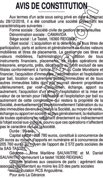 Contenu publication