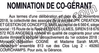 Contenu publication