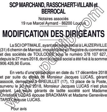 Contenu publication