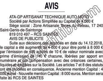 Contenu publication