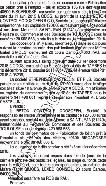 Contenu publication