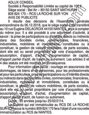 Contenu publication