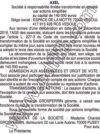 Contenu publication