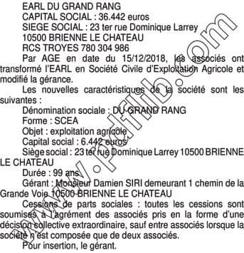 Contenu publication