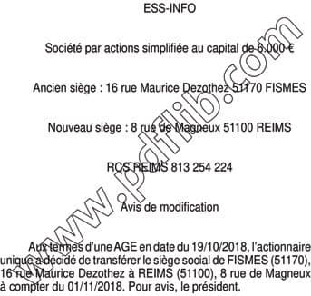 Contenu publication