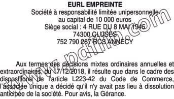 Contenu publication