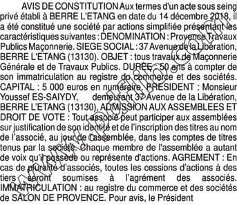 Contenu publication