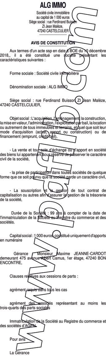 Contenu publication