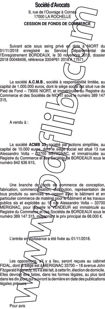 Contenu publication