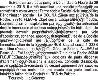 Contenu publication