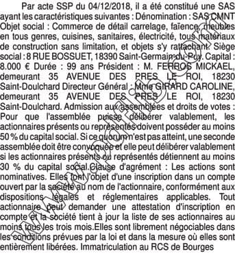 Contenu publication