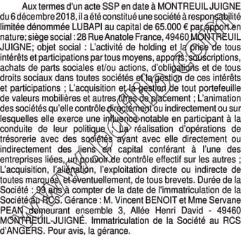 Contenu publication